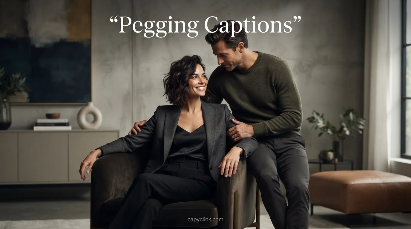 Pegging Captions