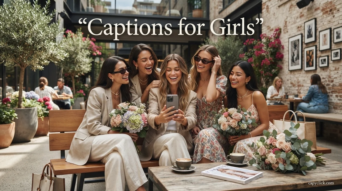 Captions for Girls