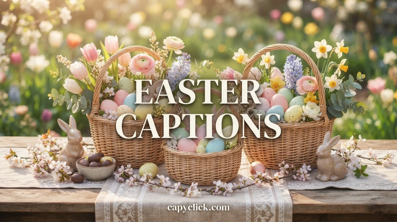 Easter Captions