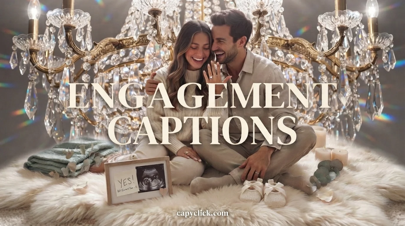 Engagement Captions