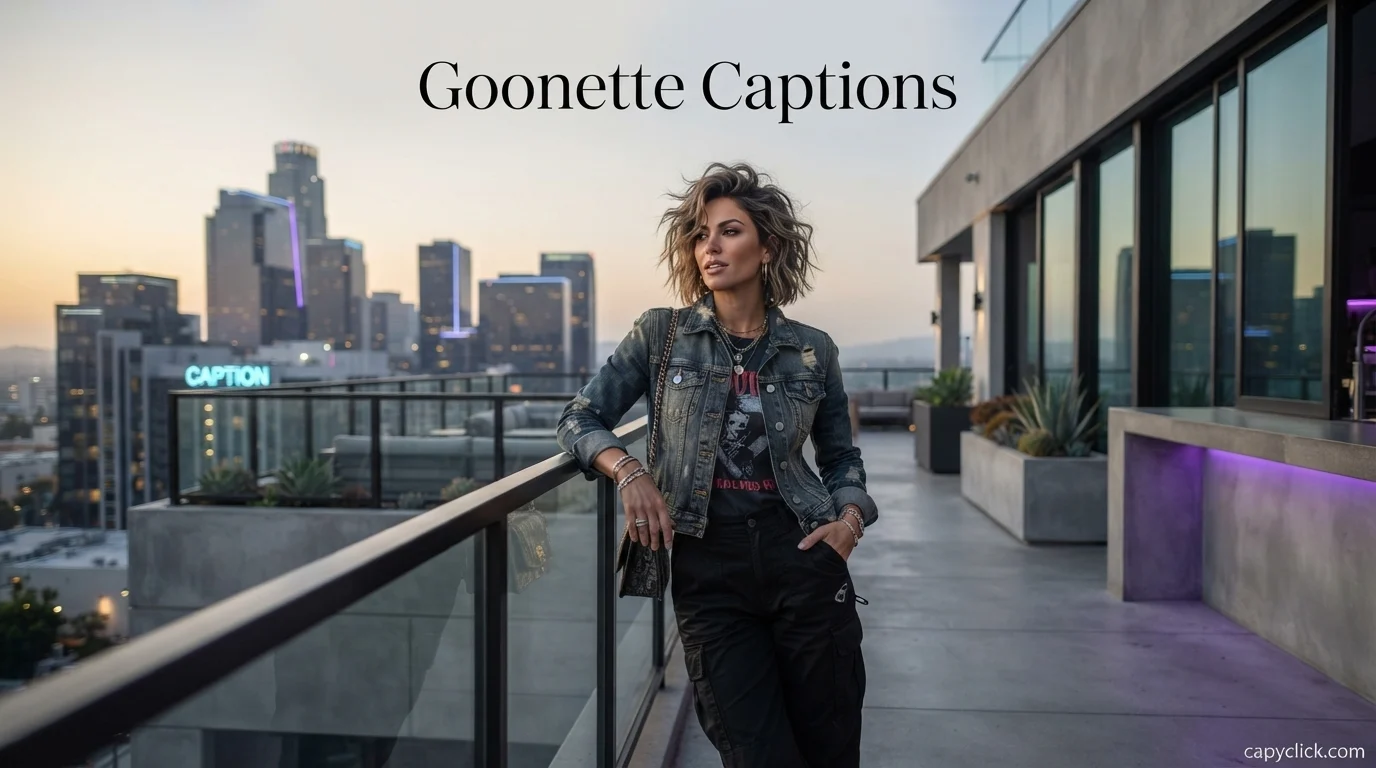 Goonette Captions