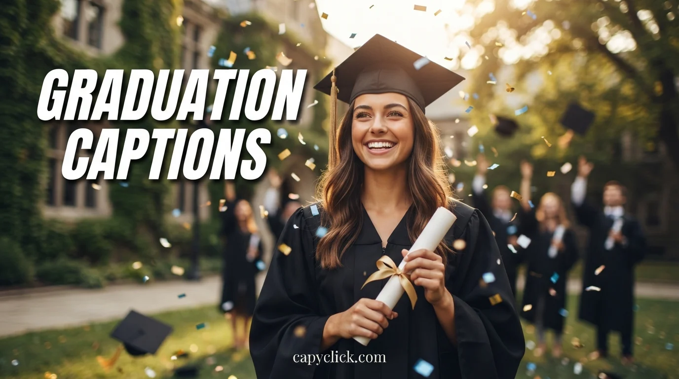Graduation Captions