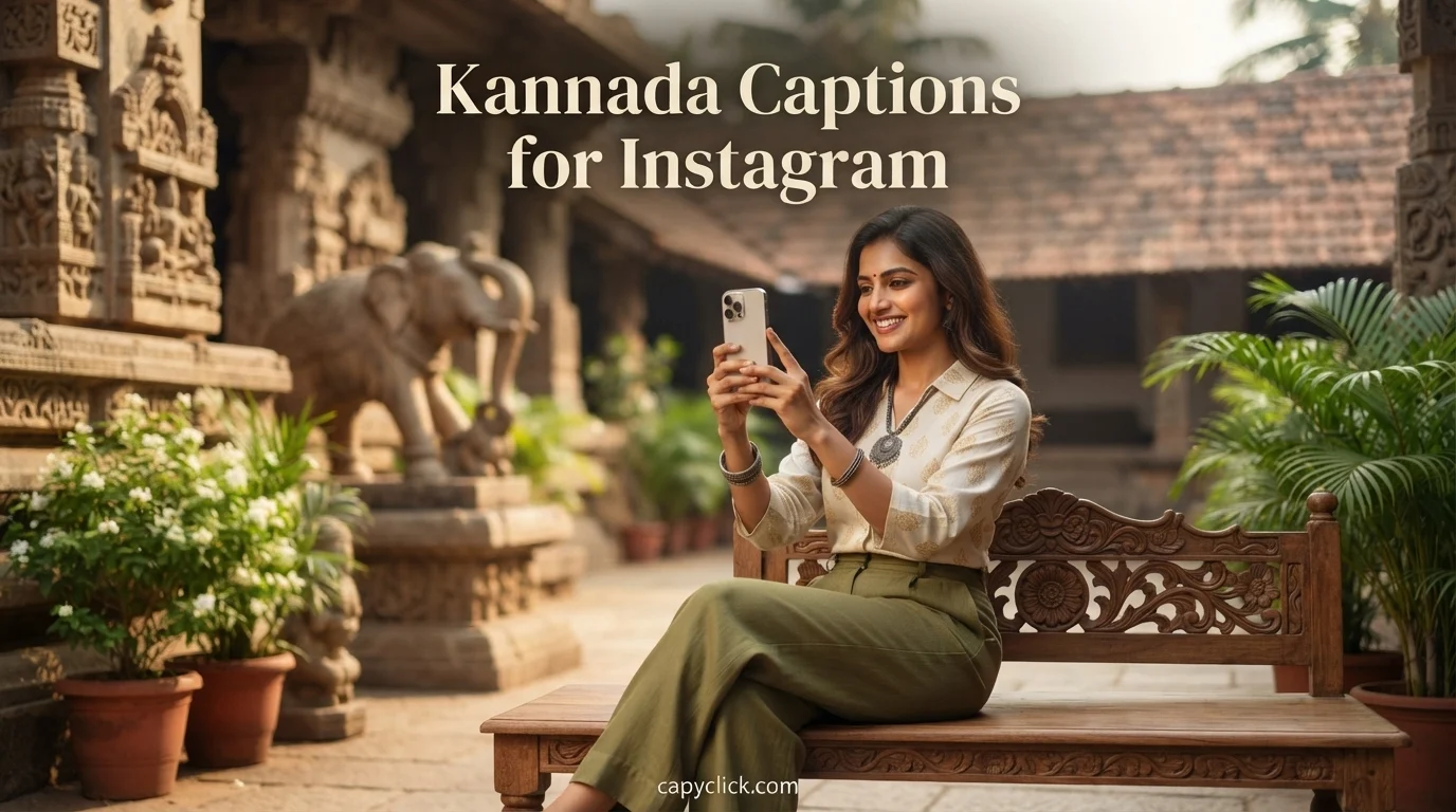 Kannada Captions for Instagram