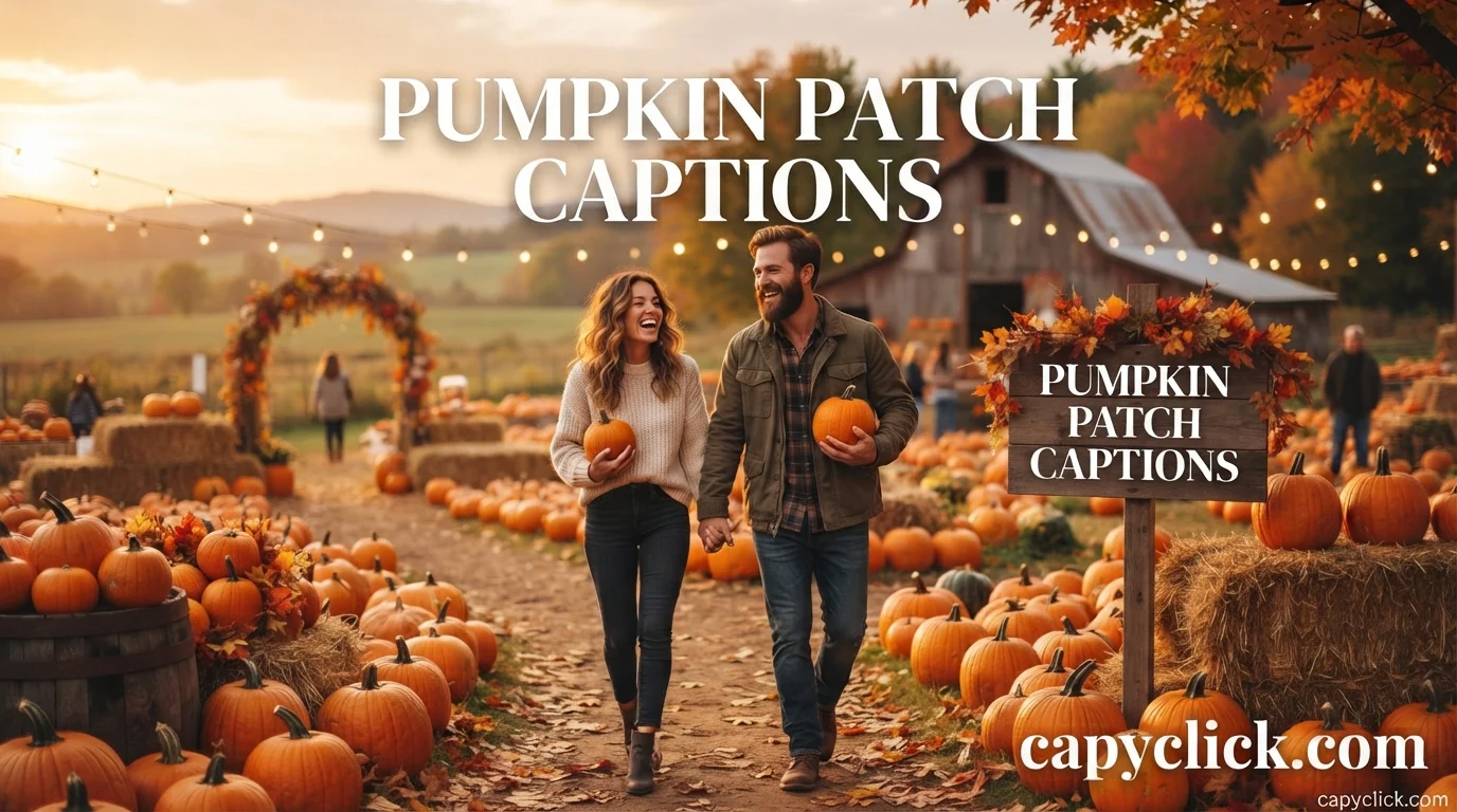 Pumpkin Patch Captions