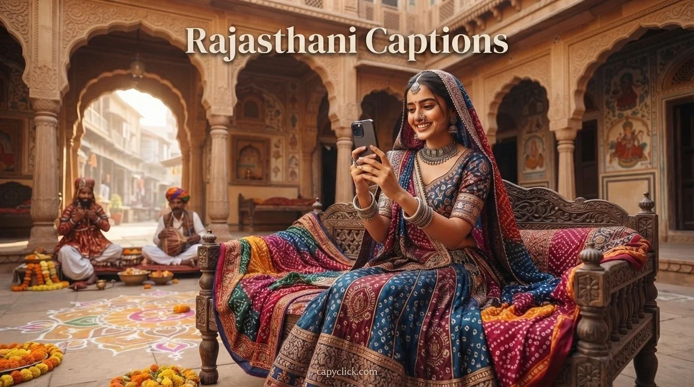 Rajasthani Captions
