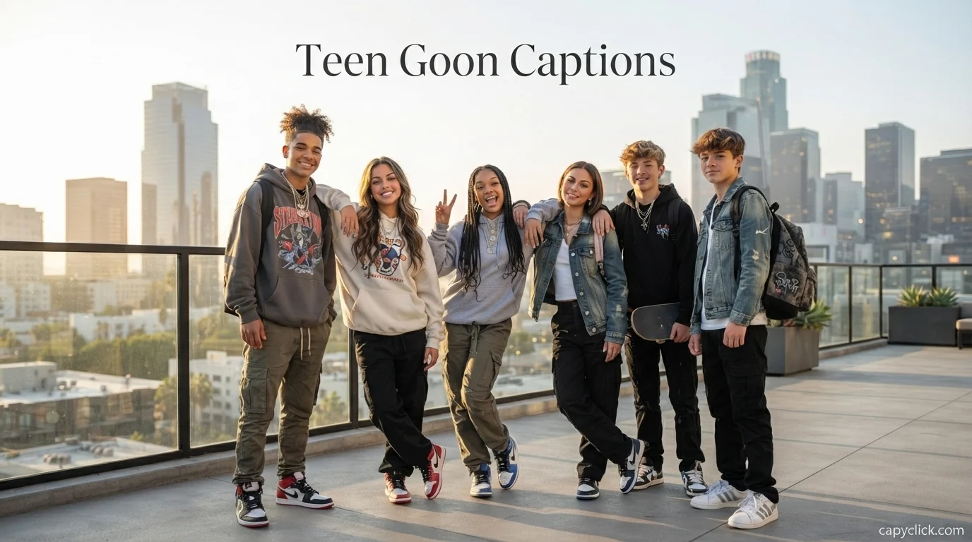 Teen Goon Captions