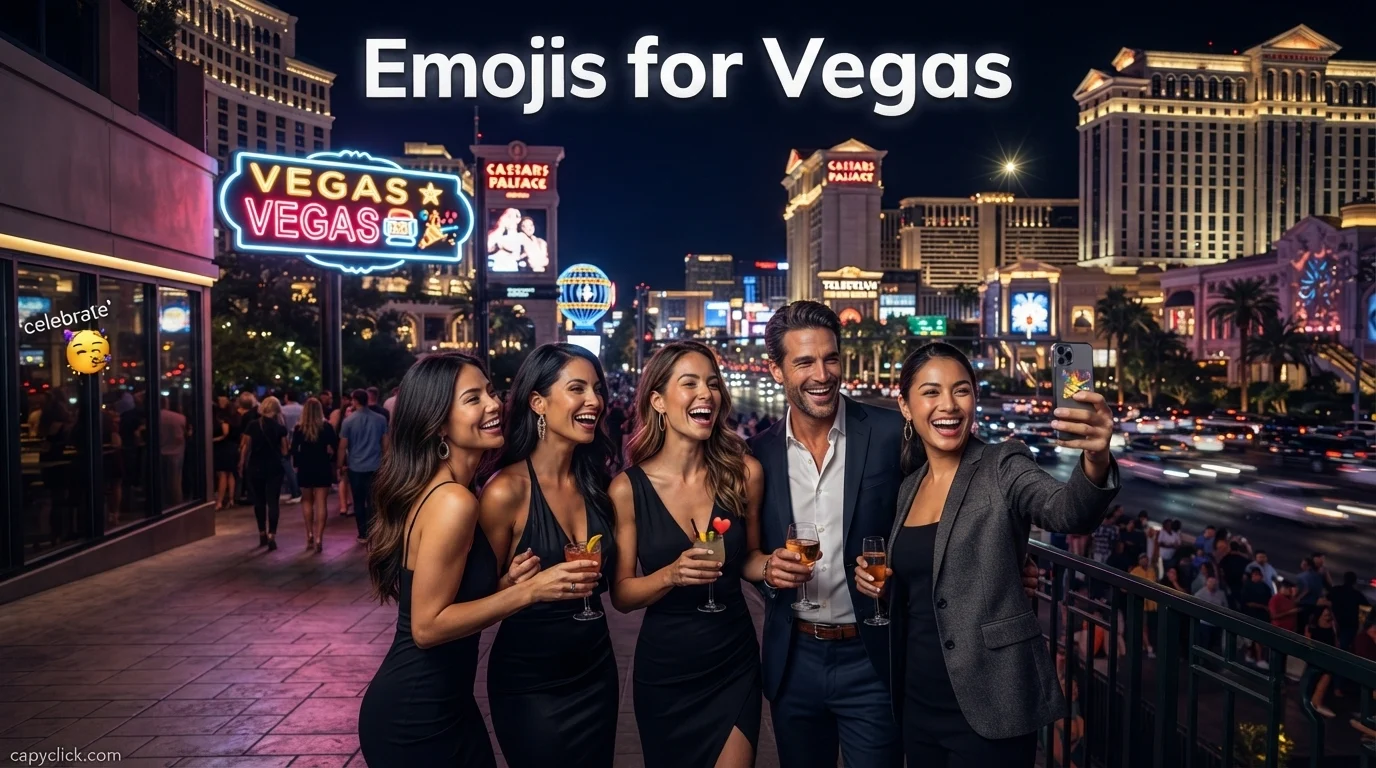 Emojis for Vegas