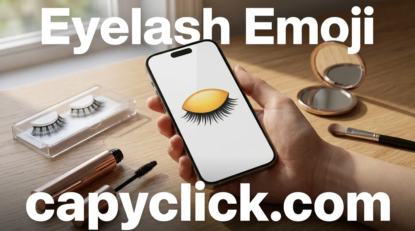 Eyelash Emoji