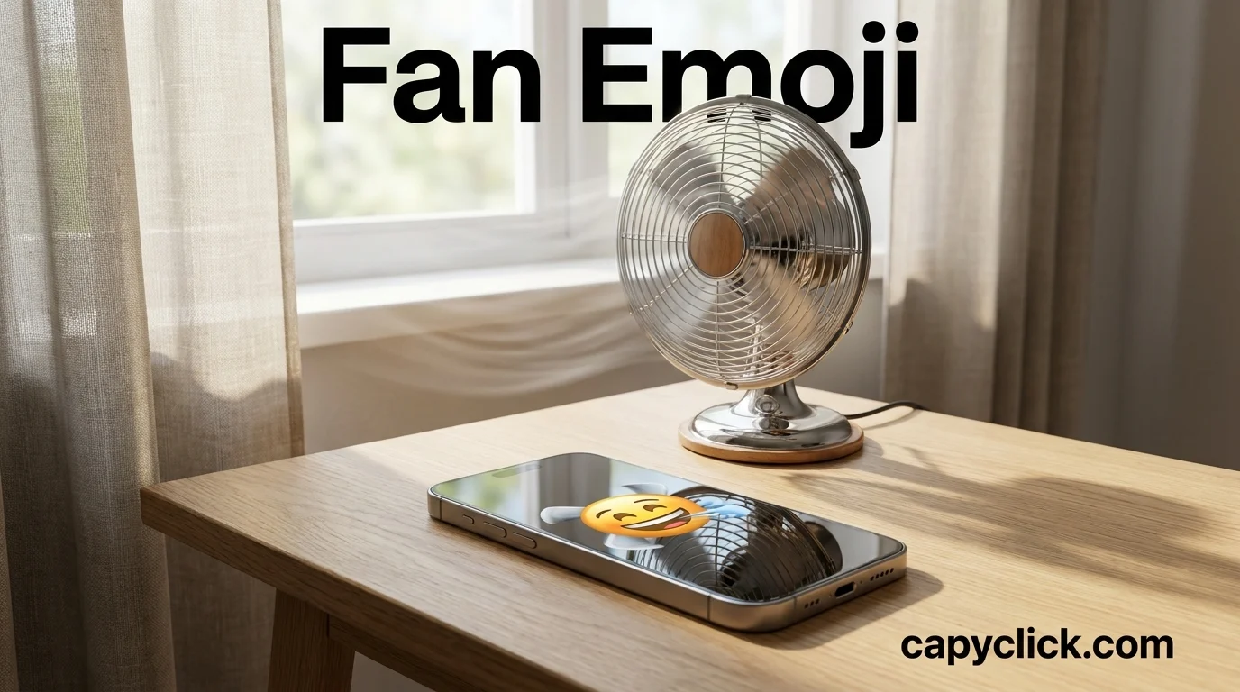 Fan Emoji