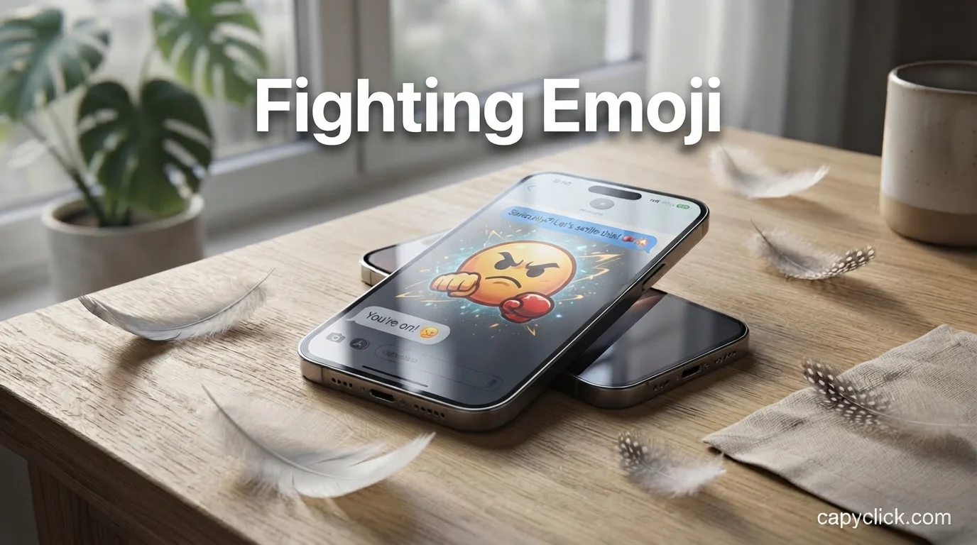 Fighting Emoji