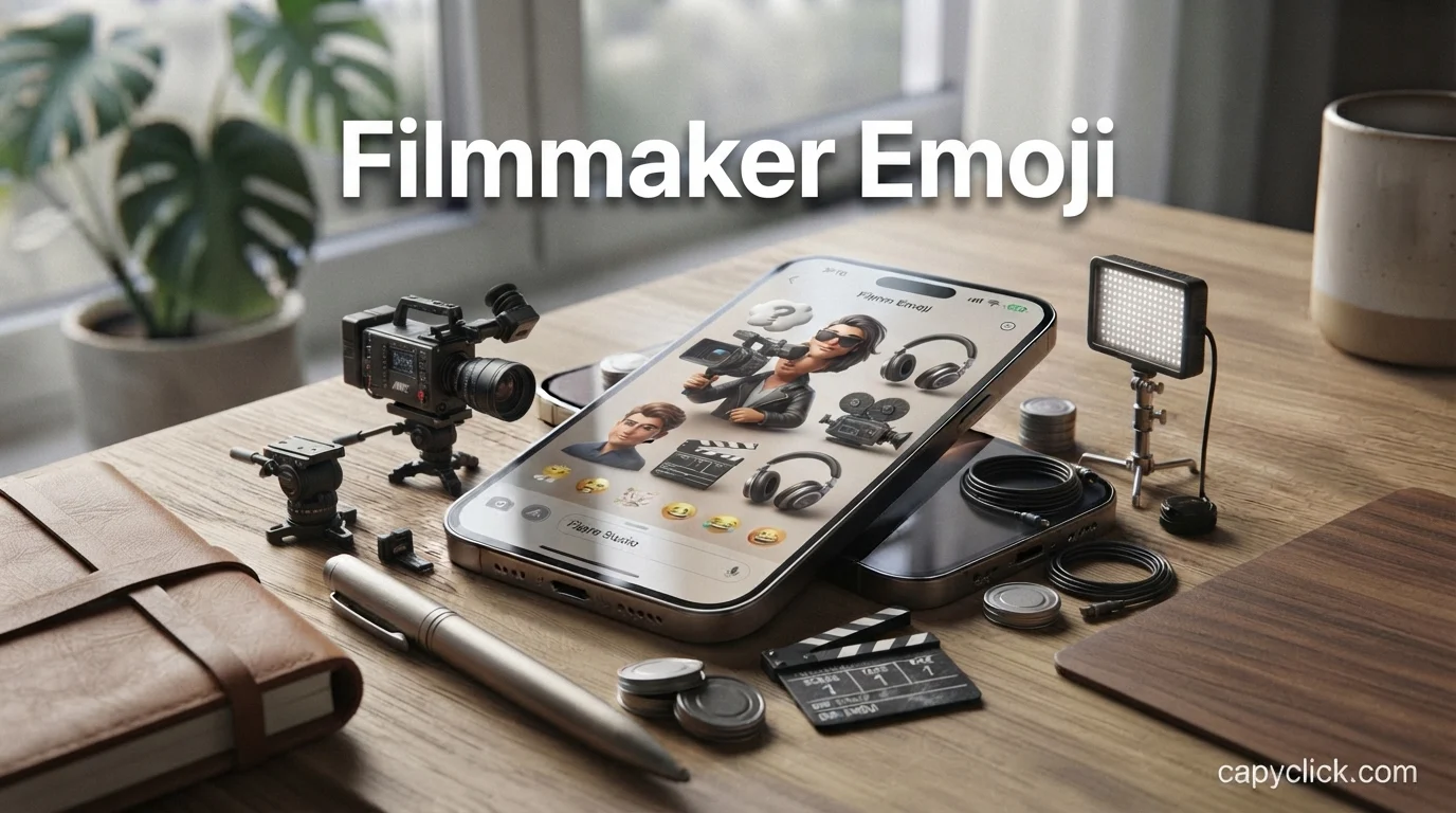 Filmmaker Emoji