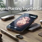 Fingers Pointing Together Emoji