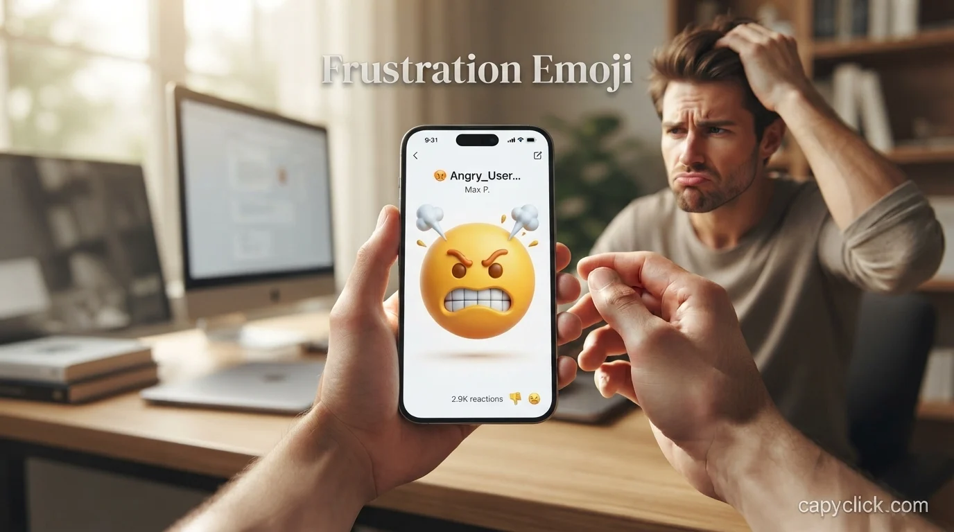 Frustration Emoji
