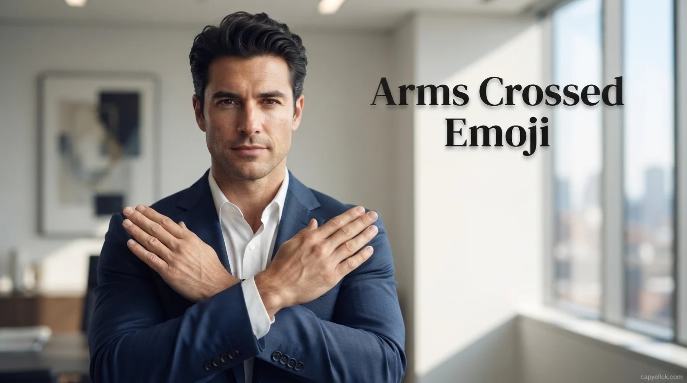 arms crossed emoji