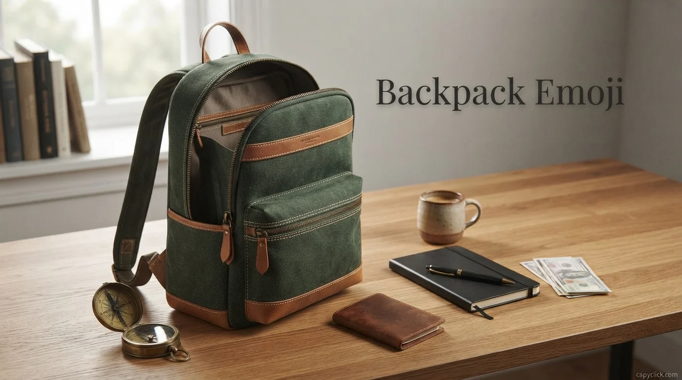 Backpack Emoji